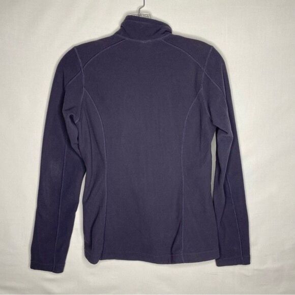 The North Face Jacket Women’s XS Purple Full Zip Lightweight Fleece Mock Neck - Picture 5 of 9